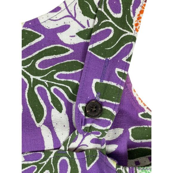 Patagonia Pataloha Dress Ulu Paradise Light Acai Size 2 Hawaiian Tropical Print - Picture 13 of 15